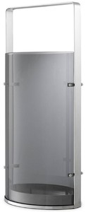 Casa Padrino Luxus Kerzenleuchter Silber / Grau 29,5 x 21 x H. 65 cm - Gastronomie Accessoires - Luxus Qualität