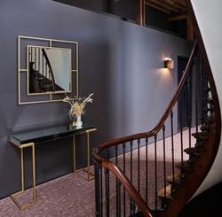 Casa Padrino console de luxe bronze 116 x 39 x H. 79 cm - Table console en miroir avec pieds en métal - Mobilier de Luxe