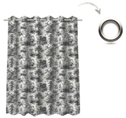 Casa Padrino luxury curtain set jungle white / black 250 x H. 290 cm - Printed linen & velvet curtains - Eyelet curtains - Sliding curtains - Living Room Bedroom Curtains