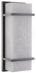Casa Padrino lámpara de pared de lujo bronce / alabastro 13 x 9 x A. 34 cm - Elegante lámpara de pared con pantalla de alabastro - Luces de Lujo