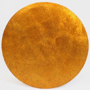 Casa Padrino Luxus Barock Beistelltisch Antik Gold Ø 50 x H. 66 cm - Runder Massivholz Tisch - Barock Möbel