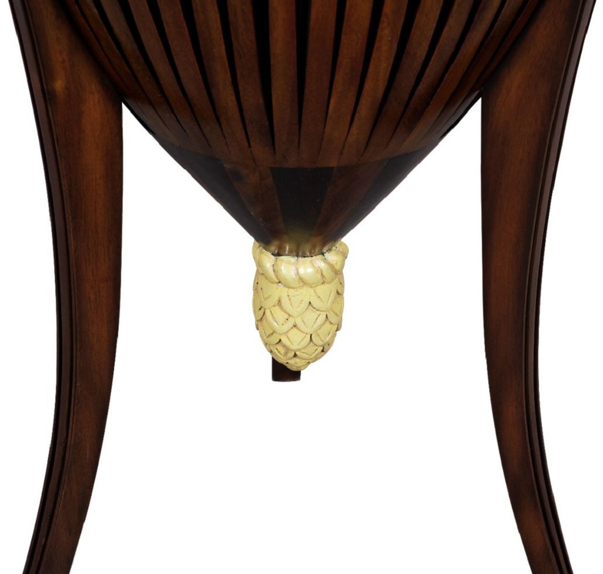 Luxus Barock Mahagoni Weinkühler Sektkühler Champagnerkühler Luxury Baroque Mahogany Wine Cooler Champagne Cooler 