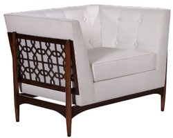 Luxus Art Deco Lounge Salon Wohnzimmer Sessel Luxury Art Deco Lounge Parlor Living Room Armchair