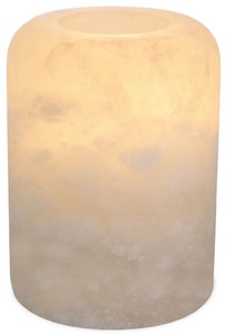 Casa Padrino titular de candelita de alabastro de lujo Ø 12 x A. 16 cm - Accesorios Deco - Calidad de Lujo