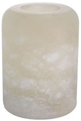 Casa Padrino luxury alabaster tealight holder Ø 12 x H. 16 cm - Deco Accessories - Luxury Quality