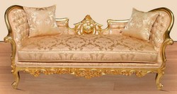 Barock Wohnzimmer Sofa Couch Gold Baroque Living Room Sofa Couch Gold 