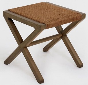 Casa Padrino tavolino di lusso marrone 50 x 50 x A. 50 cm - Tavolo in legno massello - Mobili per soggiorno - Qualità di Lusso