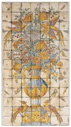 Luxus Barock Wanddeko Mosaik Fliesen Bild Luxury Baroque Wall Decoration Mosaic Tiles Painting