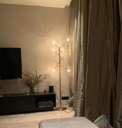Luxus Designer Halogen Stehleuchte Messing Luxury Designer Halogen Floor Lamp Brass