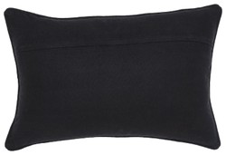 Casa Padrino cojín decorativa de lujo negro / oro 60 x 40 cm - Almohada decorativa rectangular con patrón elegante - Calidad de Lujo - Colección Hotel 