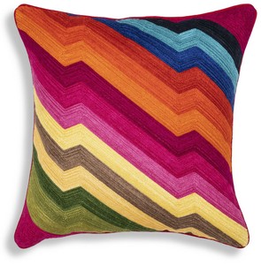 Casa Padrino cuscino decorativo di lusso multicolore 50 x 50 cm - Cuscino decorativo nobile con motivo elegante - Qualità di Lusso - Accessori per la Decorazione del Soggiorno