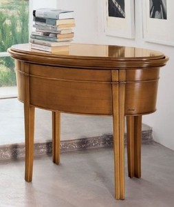 Casa Padrino Luxus Biedermeier Schminkkonsole mit Stuhl Braun / Weiß - Schlafzimmer Möbel - Hotel Möbel - Luxus Qualität - Made in Italy