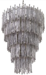 Luxus Glas Kronleuchter Messingfarben Grau Runder Kronleuchter Designer Kronleuchter Luxury Glass Chandelier Brass Gray Round Chandelier Brass Designer Chandelier