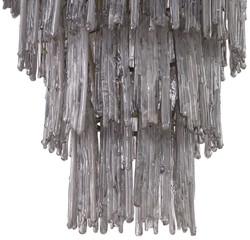 Luxus Glas Kronleuchter Messingfarben Grau Runder Kronleuchter Designer Kronleuchter Luxury Glass Chandelier Brass Gray Round Chandelier Brass Designer Chandelier