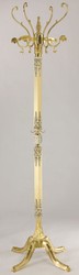 Luxus Barock Messing Garderobenständer Kleiderständer Gold Creme Silber Luxury Baroque Brass Coat Rack Clothes Rack Gold Cream Silver