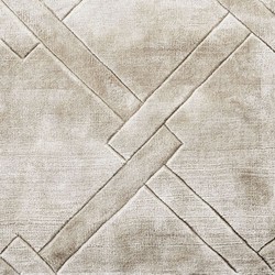 Casa Padrino Luxury Viscose Carpet Gray - Various Sizes - Hand Woven Living Room Carpet - Living Room Deco