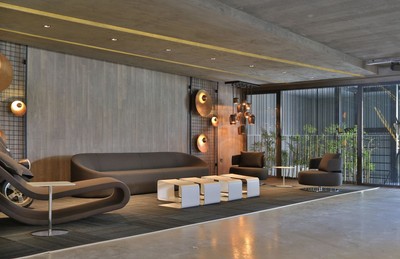 Casa Padrino Canapé Design Gris 315 x 82 x H. 70 cm - Canapé de Salon - Canapé Loft - Canapé d'Hôtel - Canapé d'Entrée - Qualité de Luxe
