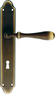 Set Maniglia per Porta Barocca Casa Padrino Stile Antico Francese - Pomelli in Ottone - Made in Italy Set Maniglia per Porta Barocca Casa Padrino Stile Antico Francese - Pomelli in Ottone - Made in Italy