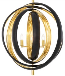 Luxus Wohnzimmer Hotel Restaurant Kronleuchter Schwarz Messing Luxury Living Room Hotel Restaurant Chandelier Black Brass