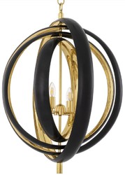 Luxus Wohnzimmer Hotel Restaurant Kronleuchter Schwarz Messing Luxury Living Room Hotel Restaurant Chandelier Black Brass