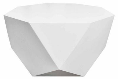 Moderner Luxus Designer Garten Terrassen Tisch Couchtisch Matt Weiß Modern Luxury Designer Garden Terrace Table Coffee Table Matt White 