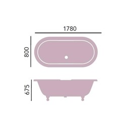 Casa Padrino bañera de lujo de hierro fundido azul claro / blanco 178 cm - Bañera curva independiente - Muebles de baño barrocos y Art Nouveau Casa Padrino bañera de lujo de hierro fundido azul claro / blanco 178 cm - Bañera curva independiente - Muebles de baño barrocos y Art Nouveau