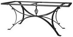 Luxus Jugendstil Garten Terrassen Esstisch Luxury Art Nouveau Garden Patio Dining Table 