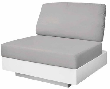 Luxus Garten Terrassen Hotel Pool Sessel Grau Matt Weiß Luxury Garden Terraces Hotel Pool Armchair Gray Matt White