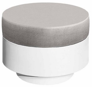 Luxus Garten Terrassen Hotel Pool Hocker Grau Matt Weiß Luxury Garden Terraces Hotel Pool Stool Gray Matt White