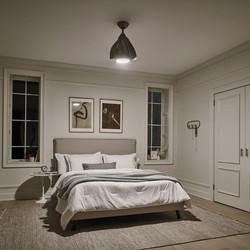 Casa Padrino ventilateur de plafond design avec éclairage LED et télécommande argent / champagne Ø 38 cm - Qualité de Luxe