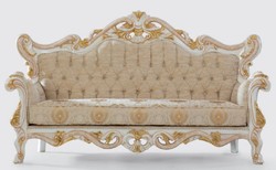 Prunkvolles Luxus Barock Wohnzimmer Sofa mit Muster Magnificent Luxury Baroque Living Room Sofa with Pattern 