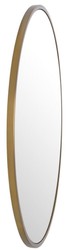 Casa Padrino specchio di lusso ottone Ø 120 cm - Specchio da parete rotondo in acciaio inossidabile - Specchio per guardaroba - Specchio per soggiorno - Specchio per camera da letto
