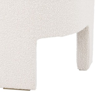 Casa Padrino Designer Sessel Creme / Messingfarben 66 x 67 x H. 69 cm - Moderner Wohnzimmer Sessel - Hotel Sessel - Luxus Wohnzimmer & Hotel Möbel