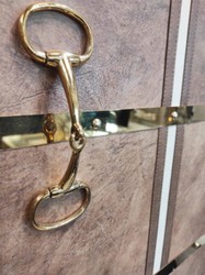 Casa Padrino luxury bar cabinet brown / gold 108 x 48 x H. 180 cm - Noble wine cabinet with 2 doors - Luxury bar furniture