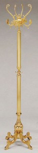 Luxus Barock Messing Garderobenständer Kleiderständer Gold Luxury Baroque Brass Coat Rack Clothes Rack Gold