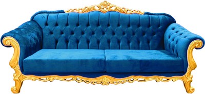 Casa Padrino Luxus Barock Sofa - Verschiedene Farben - Prunkvolles handgefertigtes Wohnzimmer Sofa - Barock Wohnzimmer Möbel