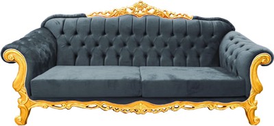 Casa Padrino Luxus Barock Sofa - Verschiedene Farben - Prunkvolles handgefertigtes Wohnzimmer Sofa - Barock Wohnzimmer Möbel