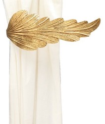 Luxus Designer Messing Vorhanghalter Gardinenhalter Gold Luxury Designer Brass Curtain Holder Gold