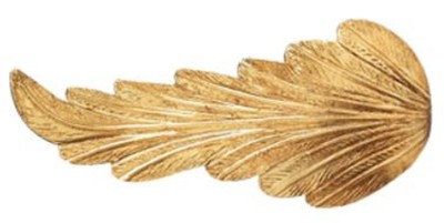 Luxus Designer Messing Vorhanghalter Gardinenhalter Gold Luxury Designer Brass Curtain Holder Gold