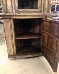 Landhausstil Massivholz Schrank Eckschrank Country Style Solid Wood Cabinet Corner Cabinet