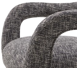 Luxus Designer Wohnzimmer Sessel Schwarz Luxury Designer Living Room Armchair Black