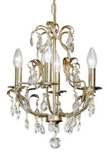 Luxus Barock Kristall Kronleuchter Silber Luxury Baroque Crystal Chandelier Silver
