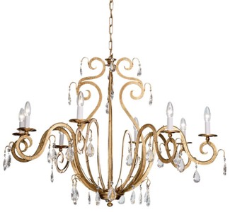 Luxus Barock Kristall Kronleuchter Gold Luxury Baroque Crystal Chandelier Gold