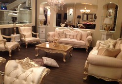 Casa Padrino fauteuil baroque de luxe or / or antique - Magnifique fauteuil de salon avec motif élégant - Mobilier de salon baroque
