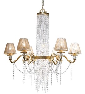 Casa Padrino luxury baroque chandelier gold Ø 93 x H. 100 cm - Magnificent chandelier with noble Swarovski crystal glass - Baroque Furniture - Noble & Magnificent
