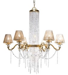 Casa Padrino luxury baroque chandelier gold Ø 93 x H. 100 cm - Magnificent chandelier with noble Swarovski crystal glass - Baroque Furniture - Noble & Magnificent
