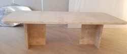 Luxus Travertin Esstisch Küchentisch Beige Luxury Travertine Dining Table Kitchen Table Beige
