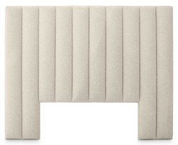 Casa Padrino tête de lit de luxe crème 232 x 14 x H. 178,5 cm - Mobilier de Chambre à Coucher - Mobilier d'Hôtel - Qualité de Luxe