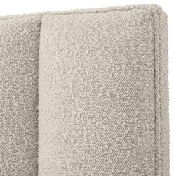 Casa Padrino tête de lit de luxe crème 232 x 14 x H. 178,5 cm - Mobilier de Chambre à Coucher - Mobilier d'Hôtel - Qualité de Luxe