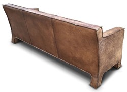 Luxus Vintage Echtleder Wohnzimmer Sofa Luxury Vintage Genuine Leather Living Room Sofa
